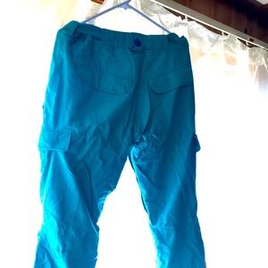 Dakine teal snowboarding pants - size M